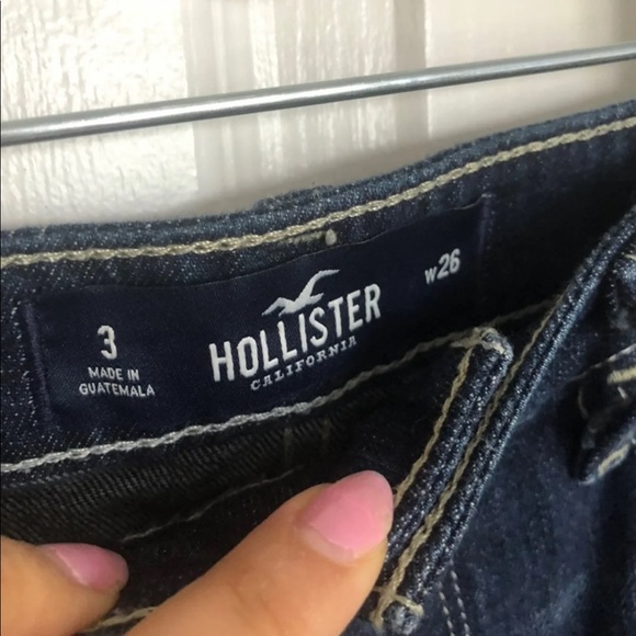 NWOT Hollister Jean Skirt Stripe Down Side - Picture 5 of 5